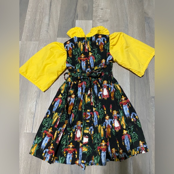 Vintage Handmade Scarecrow Dress - Picture 5 of 6